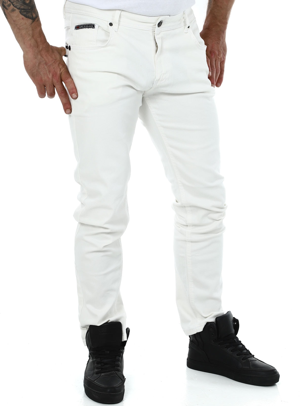 -Callan Cipo Baxx Jeans - white_2.JPG