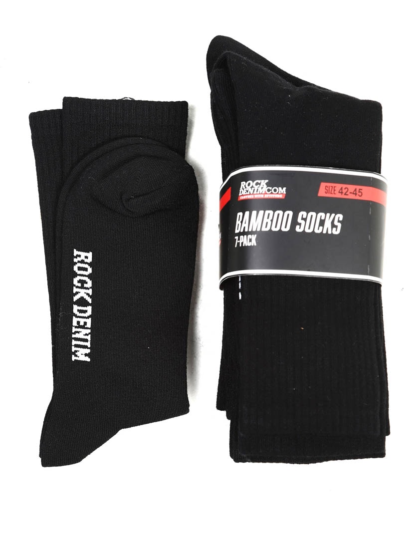 7 pack black socks RockDenim.jpg