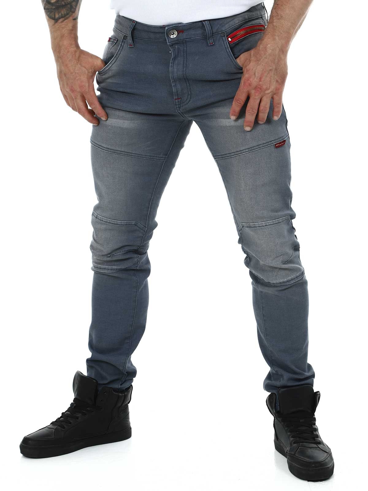 Alonzo Cipo Baxx Jeans - Grey_3.JPG