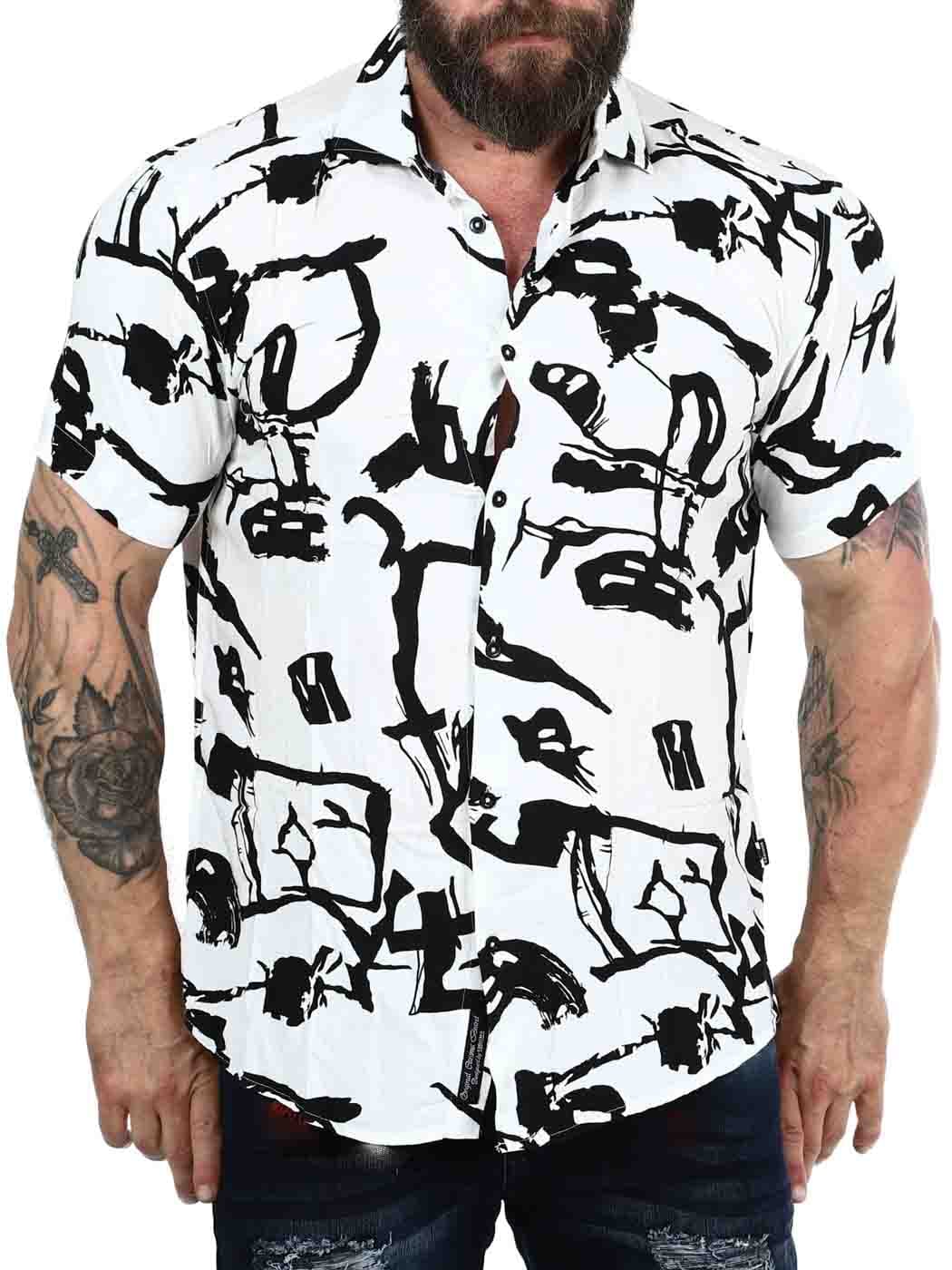 Bacchi  short sleeve shirt white_3.jpg