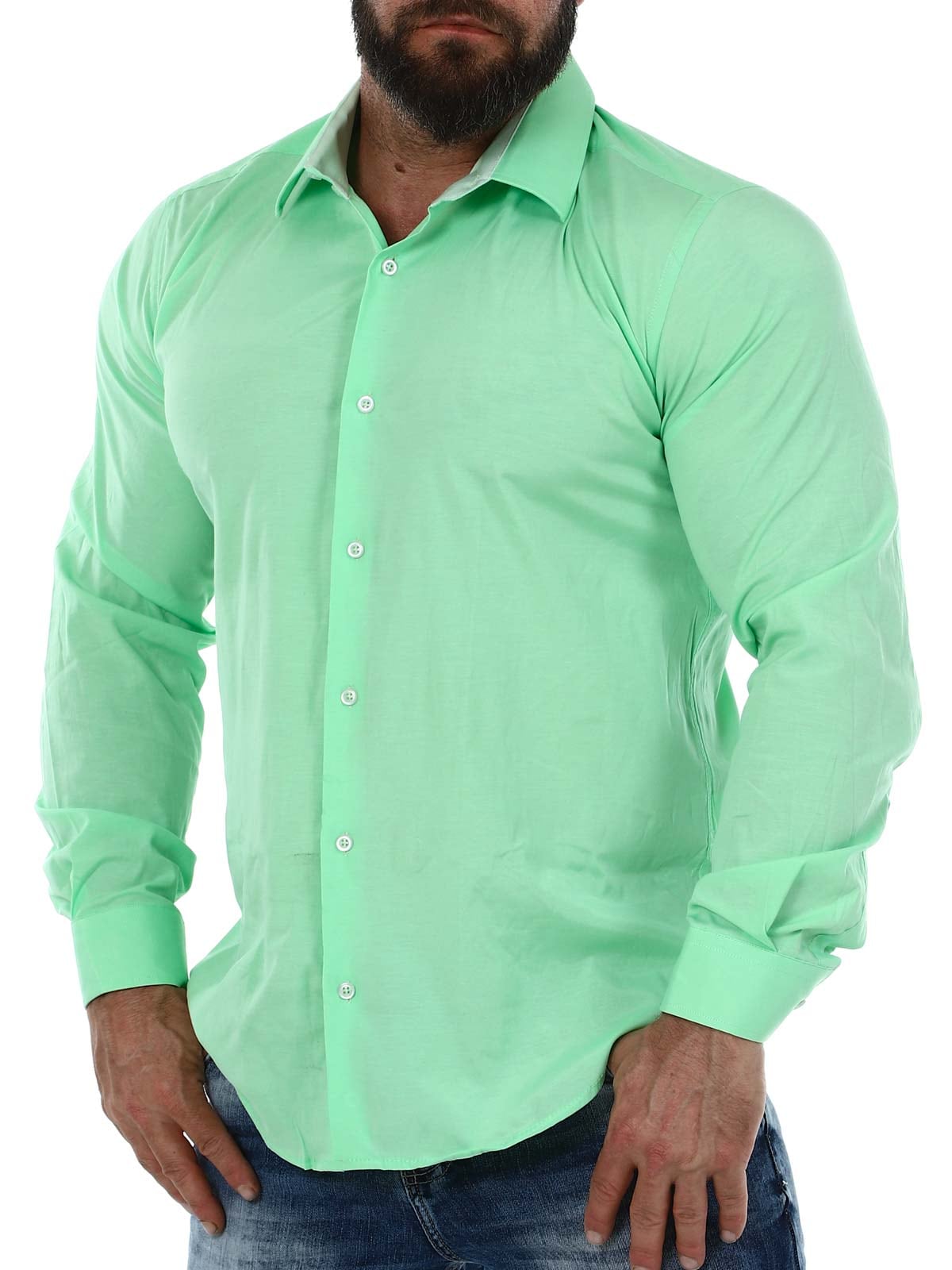 Cassian Skjorte - Light green_4.JPG