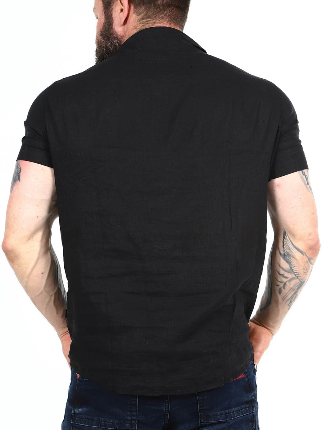 Coastal Short sleeve Shirt Black_6.jpg