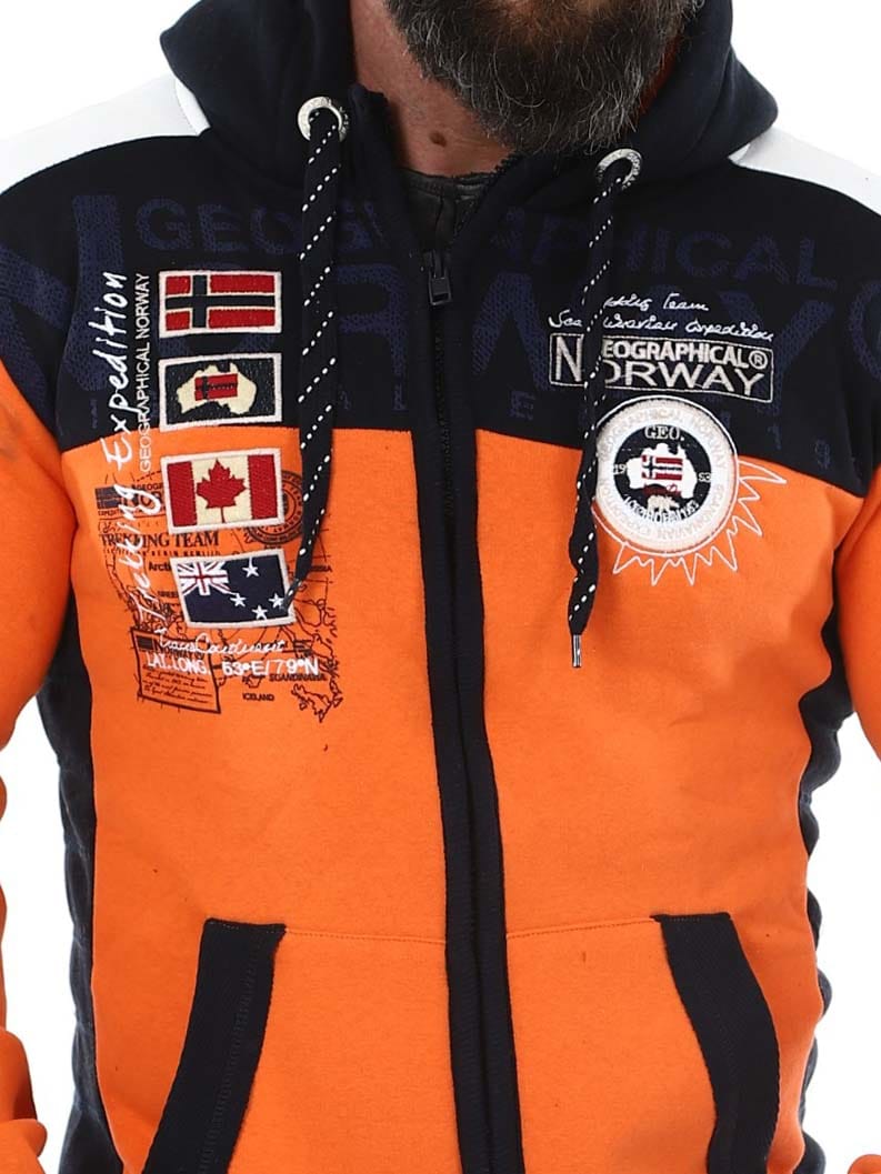 Geday Geo Norway Hoodie Orange_4.jpg