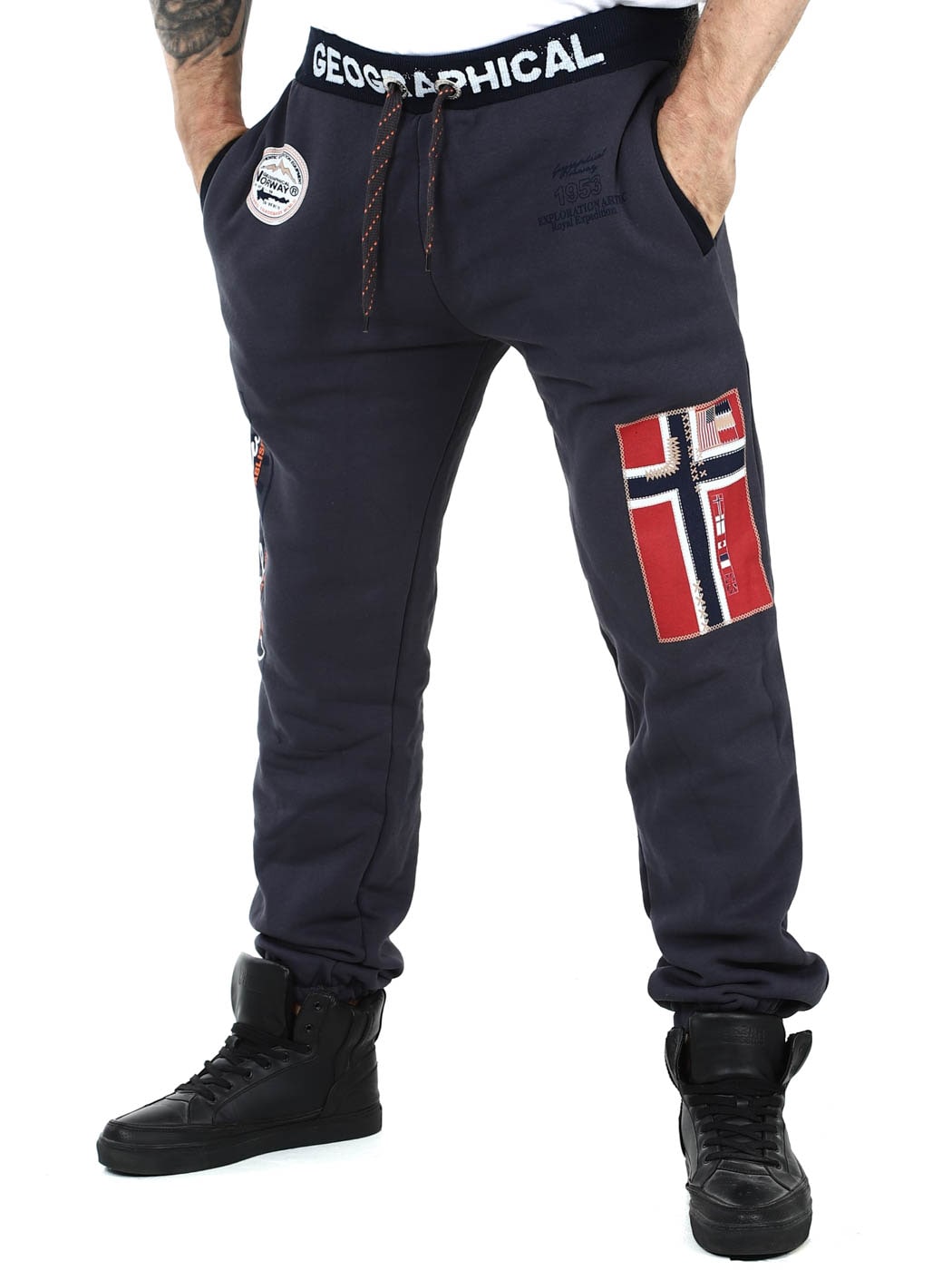 Geo Norway Spirit Sweatpants dark grey_3.jpg