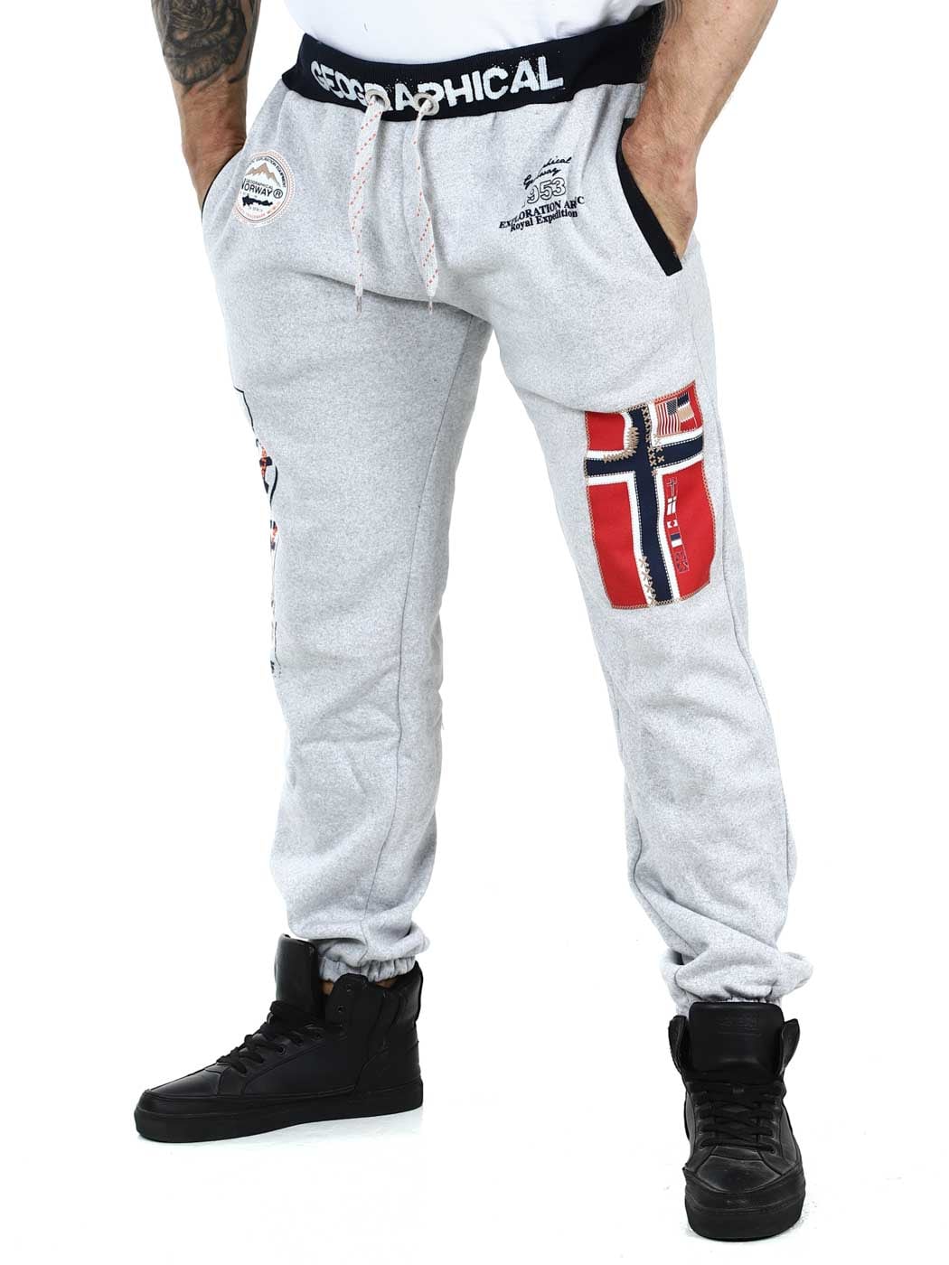 Geo Norway Spirit Sweatpants light grey_2.jpg