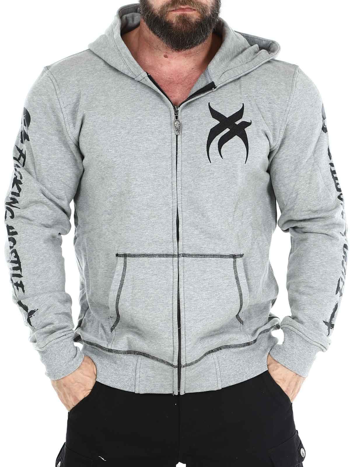 Hyraw BLAZON GREY HOODED ZIP_1.jpg