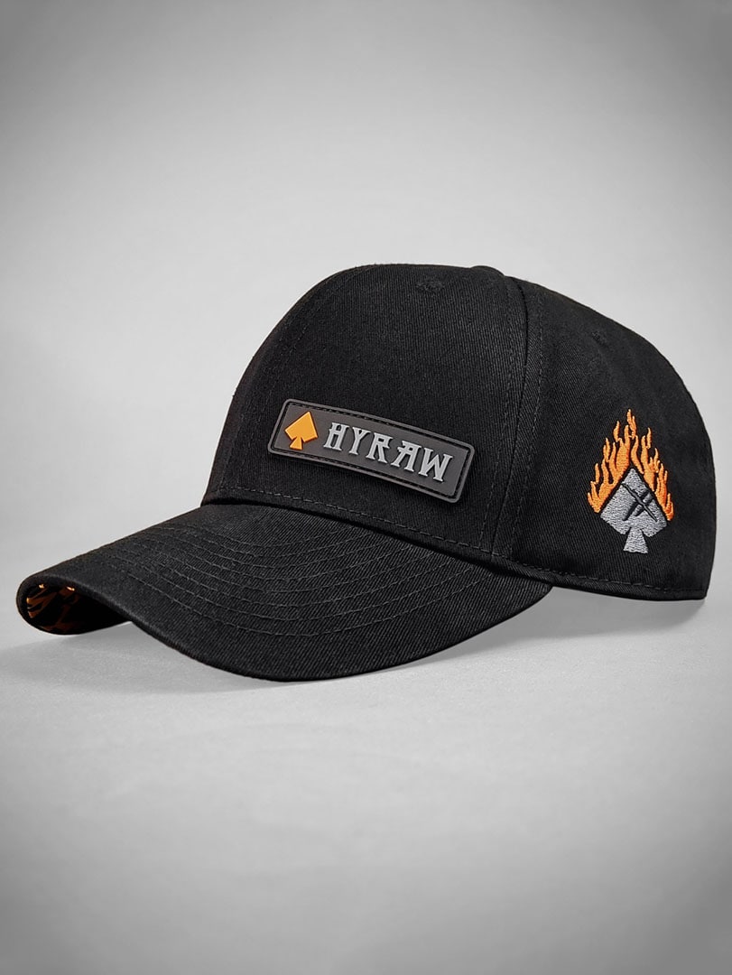 Hyraw Orange Rules Baseball cap 2.jpg