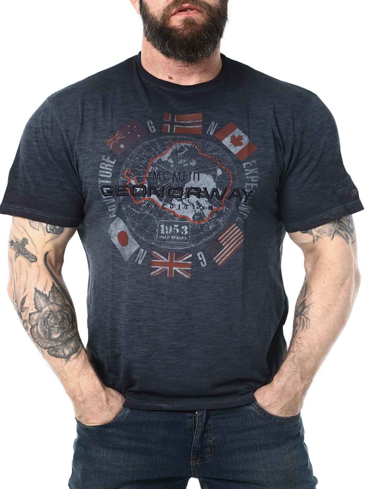 Jirkel Geo Norway T-shirt - darkblue_2.jpg