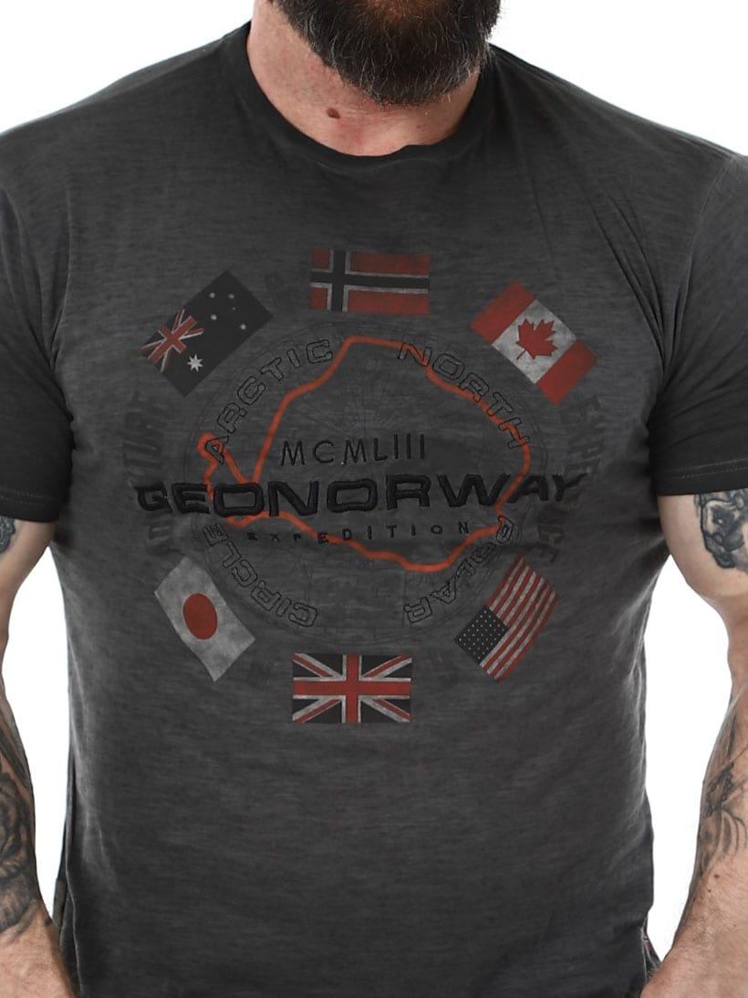 Jirkel Geo Norway T-shirt - darkgrey_1.jpg