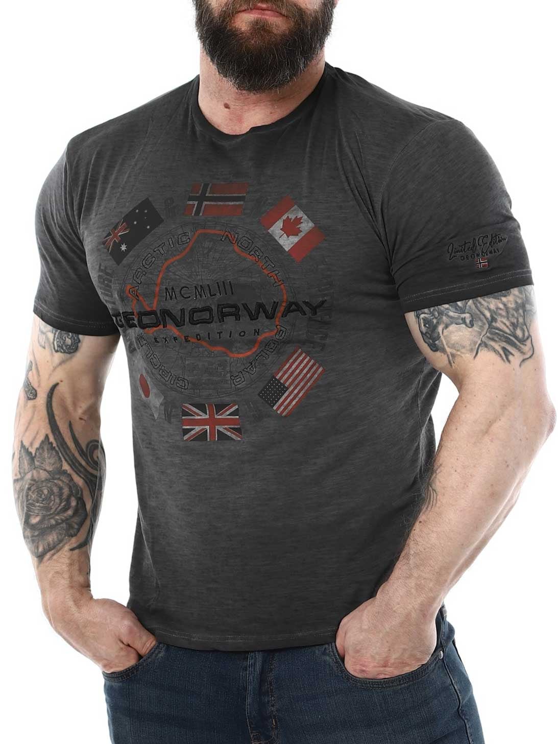 Jirkel Geo Norway T-shirt - darkgrey_4.jpg