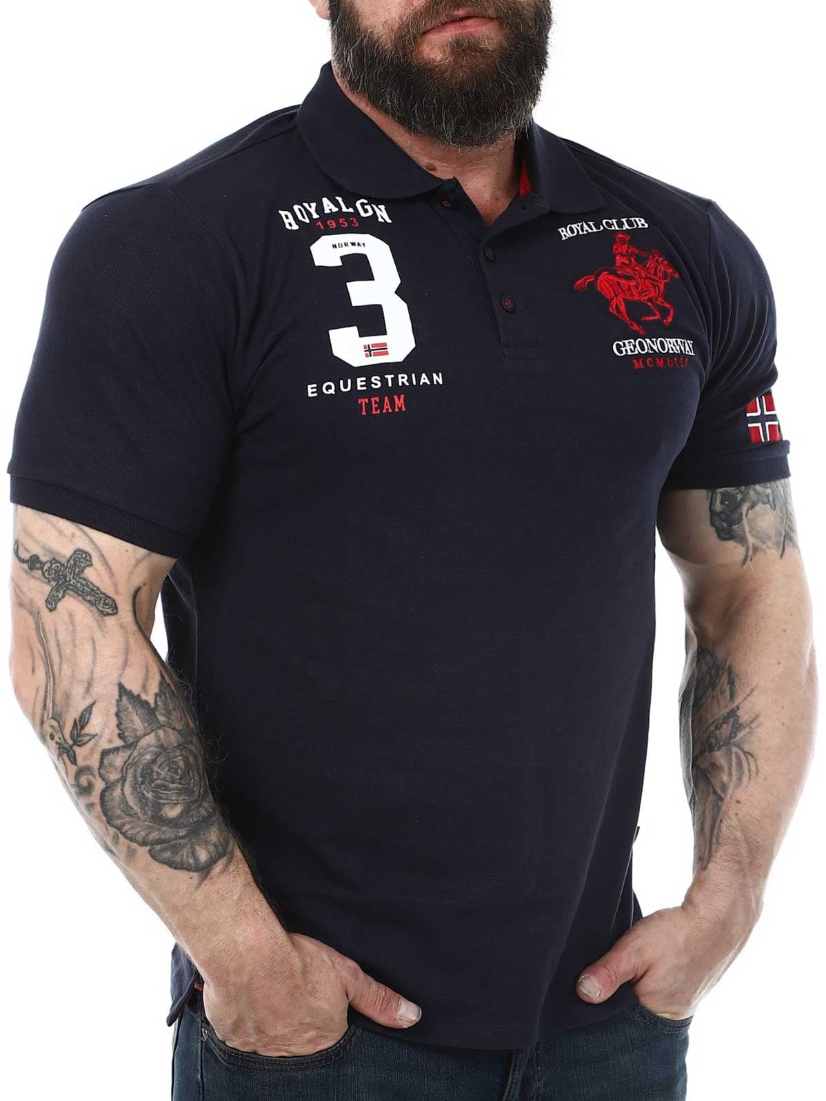 KLUB GEO NORWAY Polo Navy_2.jpg